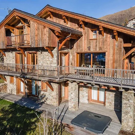 Familial Avec Jacuzzi Et Salle De Jeux - Fr-1-570-20 Chalet Saint-Martin-de-Belleville